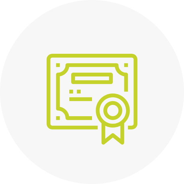 Certificados de treinamentos